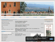 Tablet Screenshot of comunezubiena.it